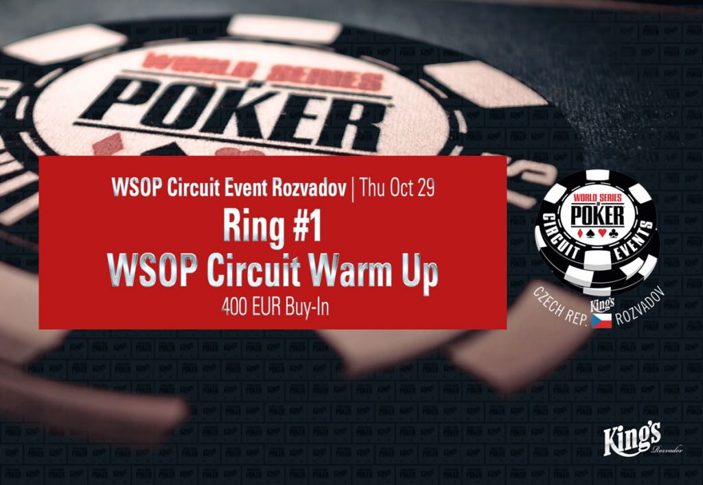 Donnerstag wir der erste WSOP Circuit Ring im King’s vergeben