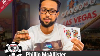 Phillip McAllister holt das Shootout-Bracelet
