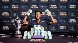Shurane Vijayaram (AUS) gewinnt den Aussie Millions Main Event 2017