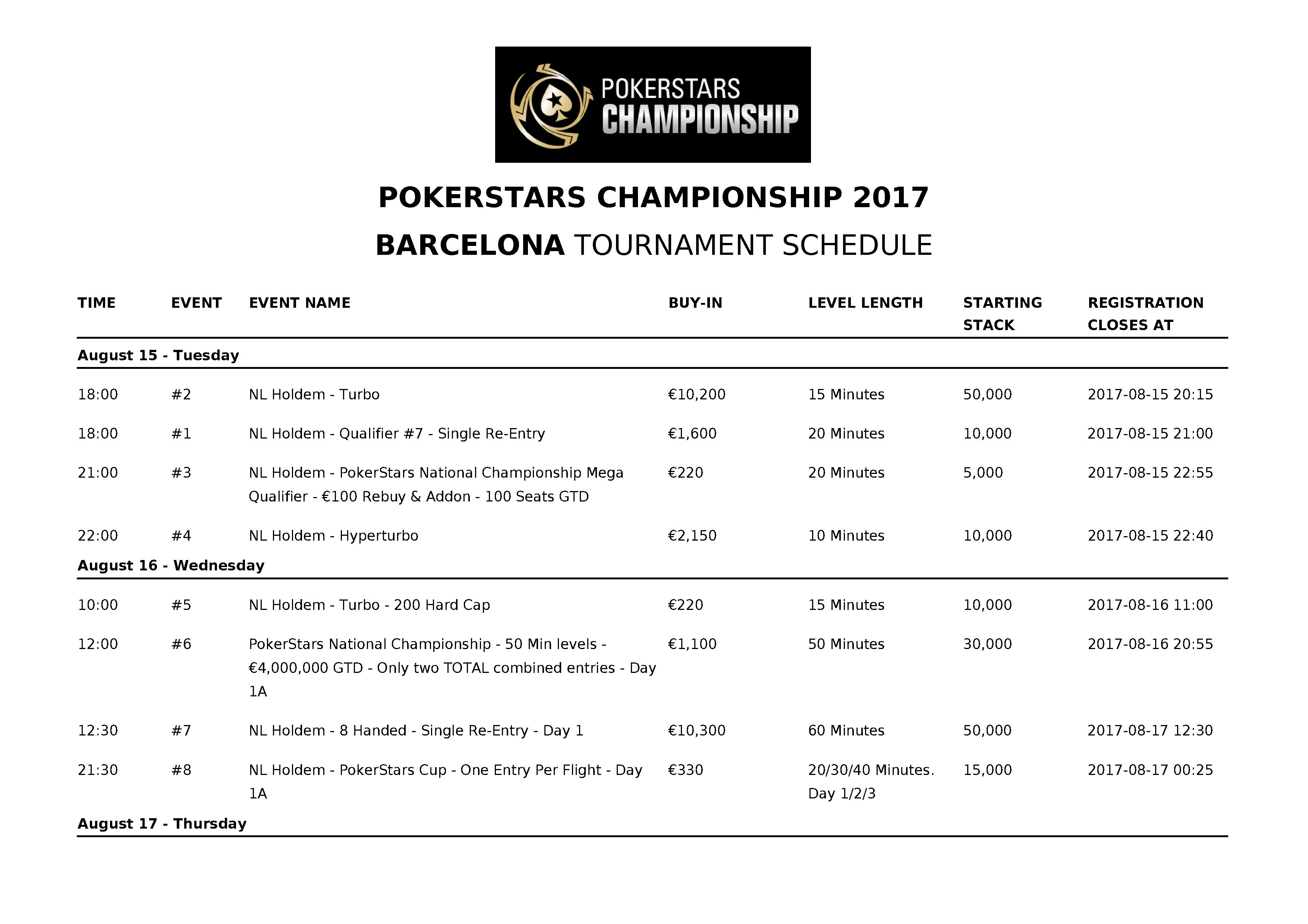 PokerStarsChampionship2017_Barcelona_Schedule_01