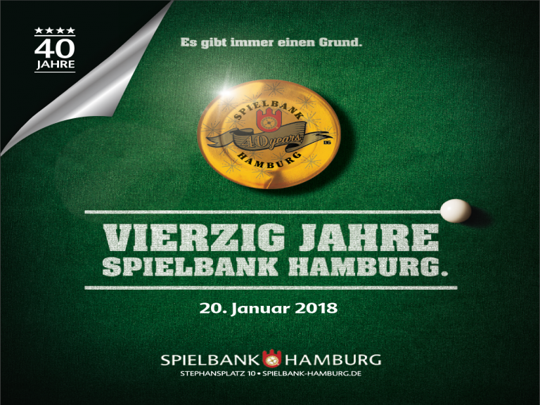 40 Jahre Spielbank Hamburg