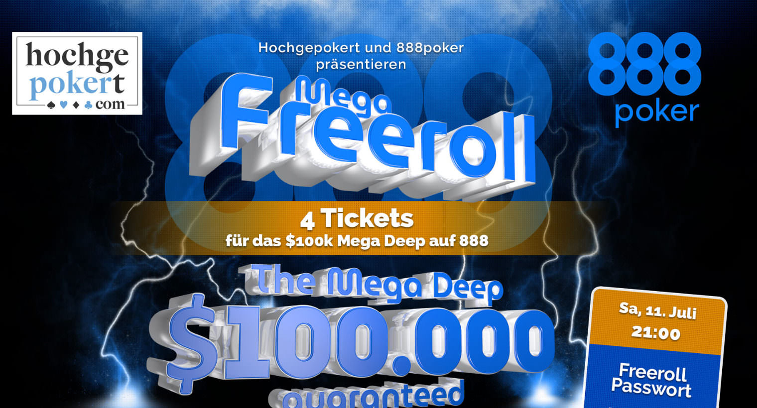 Hochgepokert Freeroll